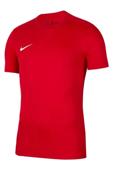 Červené dětské tričko Nike na trénink