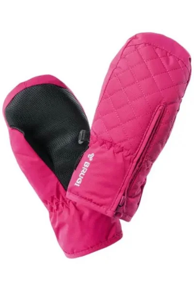 Dětské růžové rukavice Elbrus