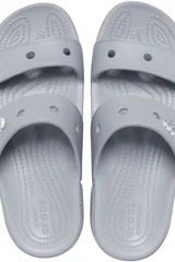 Dámské šedé nazouváky Crocs Classic