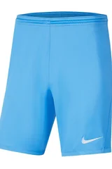 Dětské modré sportovní šortky Park III Knit  Nike