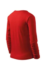 Dětské červené tričko Fit-T LS  Malfini