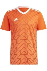 Pánské oranžové fotbalové tričko Adidas Team