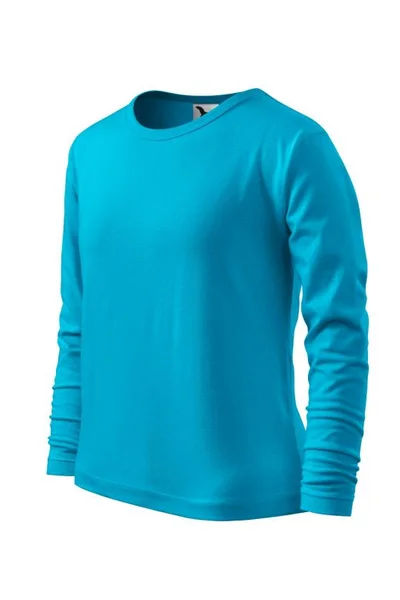 Dětské modré tričko Fit-T LS  Malfini