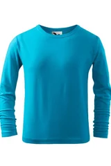 Dětské modré tričko Fit-T LS  Malfini