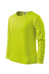Dětské zelené tričko Fit-T LS  Malfini
