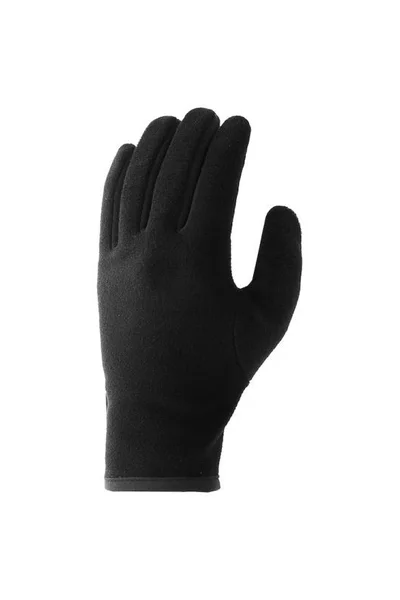 Černé rukavice s dotykovými prsty od značky 4F