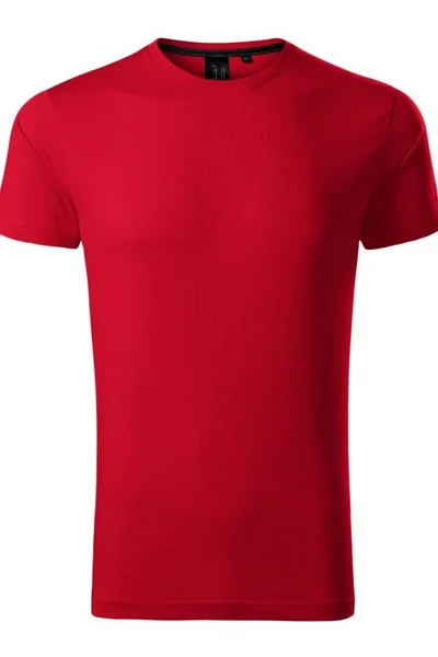 Pánské červené tričko Exclusive  Malfini
