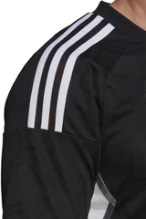 Sportovní černé  tričko Adidas regular