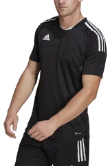 Sportovní černé  tričko Adidas regular