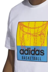 Pánské tričko adidas Chain Net Basketball Graphic Tee