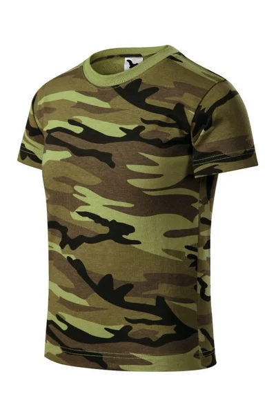 Dětské maskáčové tričko Camouflage Malfini