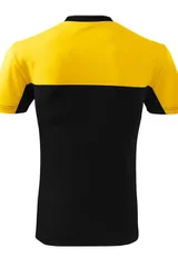 Pánské žlutočerné tričko Colormix Malfini