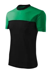 Pánské černo-zelené tričko Colormix Malfini