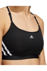 Sportovní podprsenka adidas Aeroreact Training Light-Support 3-Stripes