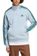 Pánská mikina Adidas Essentials Fleece s třemi pruhy 1/4-Zip