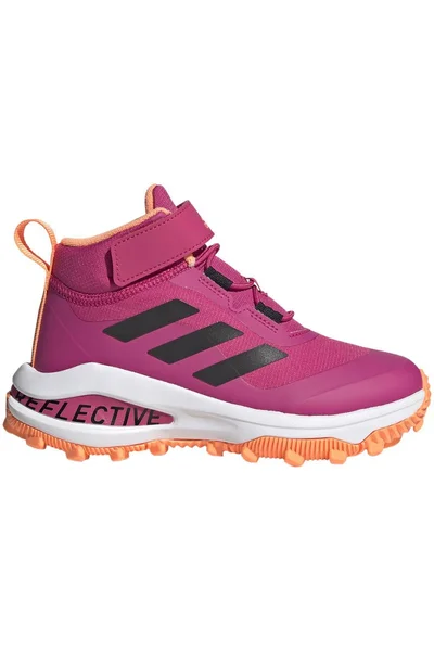 Dívčí růžová kotníčková obuv ADIDAS