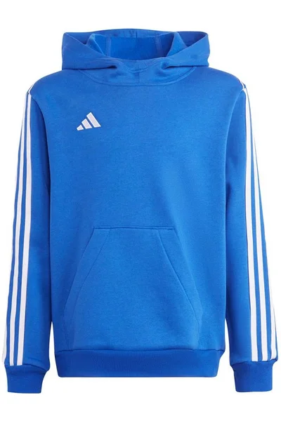 Dětská modrá mikina Adidas Tiro 23 League Sweat Hoodie