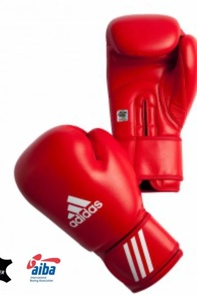 Červené boxerské rukavice  Adidas