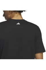 Pánské tričko Adidas černé s potiskem