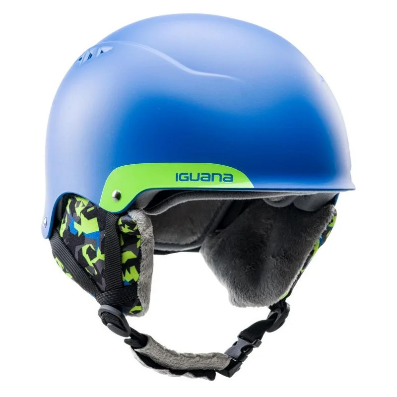 Dětská lyžařská helma Iguana Chitin Jr - Modrá