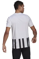 Pánské pruhované černobílé zápasové tričko Striped 21 JSY  Adidas