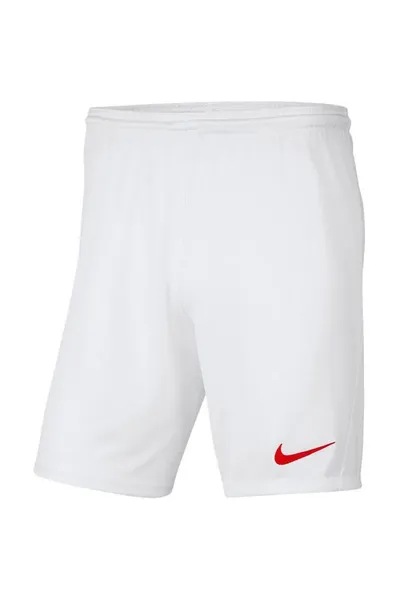 Dětské bílé sportovní šortky Y Park III  Nike