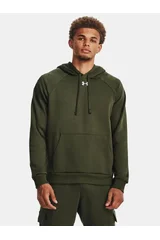 Khaki pánská mikina Under Armour s kapucí