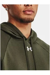 Khaki pánská mikina Under Armour s kapucí