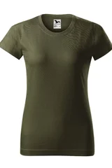 Dámské zelené tričko Basic Malfini