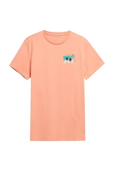 Pánské oranžové tričko 4F