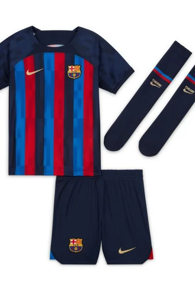 Dětský fotbalový set Nike FC Barcelona Kids Home