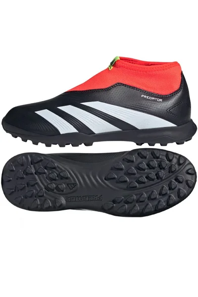 Oranžovo-černé pánské kopačky Adidas