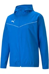 Pánská modrá sportovní bunda teamRise All Weather Jacket  Puma