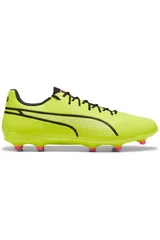 Pánské fosforově žluté kopačky Puma King Pro FG/AG