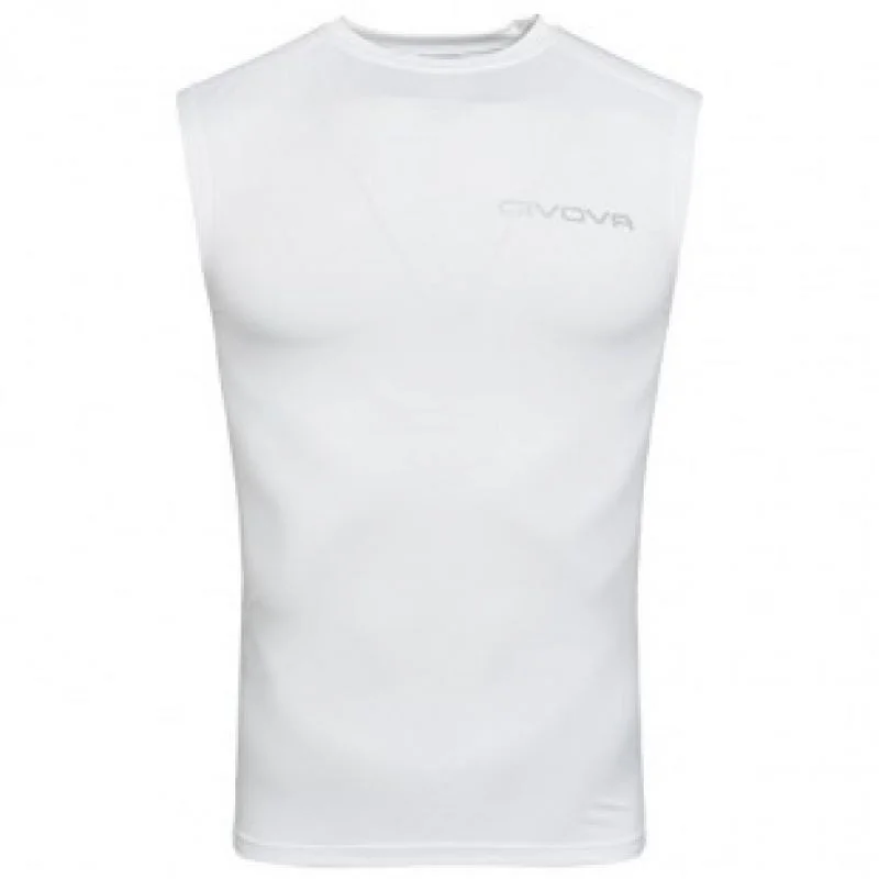 Bílé pánské tričko Givova Corpus bez rukávů