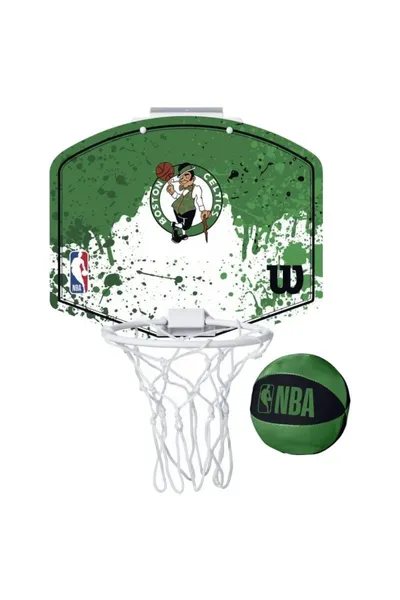 Basketbalová deska Wilson NBA Team Boston Celtics Mini Hoop