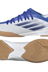 Dětské modrobílé sálové kopačky X Speedflow.3 IN Adidas