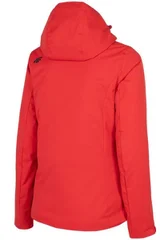 Dámská červená lyžařská bunda  4F