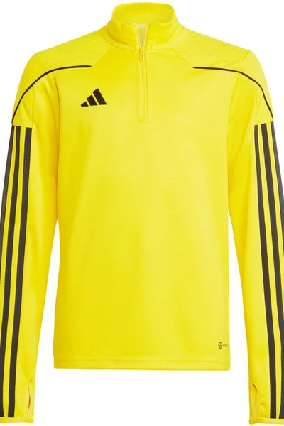 Dětská žlutá fotbalová mikina Tiro 23 League Training Top Adidas