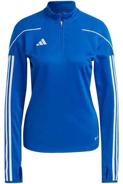 Dámská modrá fotbalová mikina Tiro 23 League Training Top Adidas