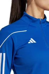 Dámská modrá fotbalová mikina Tiro 23 League Training Top Adidas