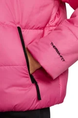 Dámská růžová zimní bunda NSW Synthetic Fill  Nike