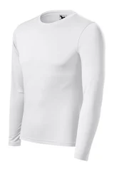 Unisex bílé tričko s dlouhým rukávem Pride  Malfini