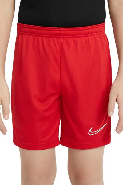 Dětské červené kraťasy Dry Academy 21 Nike