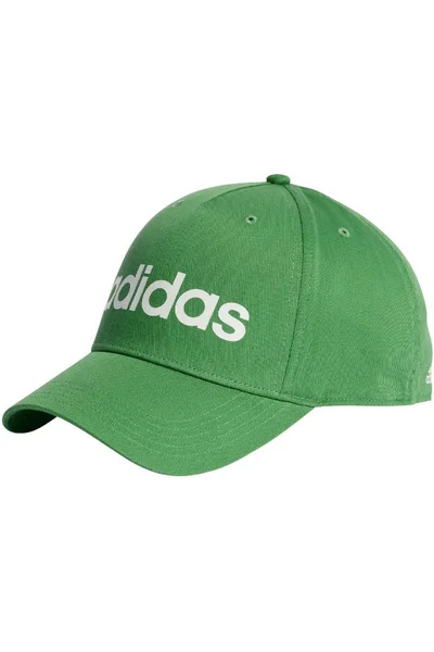Unisex zelená bavlněná kšiltovka Adidas