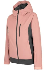 Dámská tmavě růžová lyžařská bunda  4F