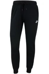 Dámské černé tepláky Essntl Pant Reg Flc Nike