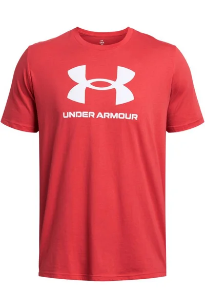 Pánské červené tričkok Under Armour Sportstyle Logo T-shirt