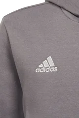 Dětská šedá mikina s kapucí Entrada 22 Hoody Adidas