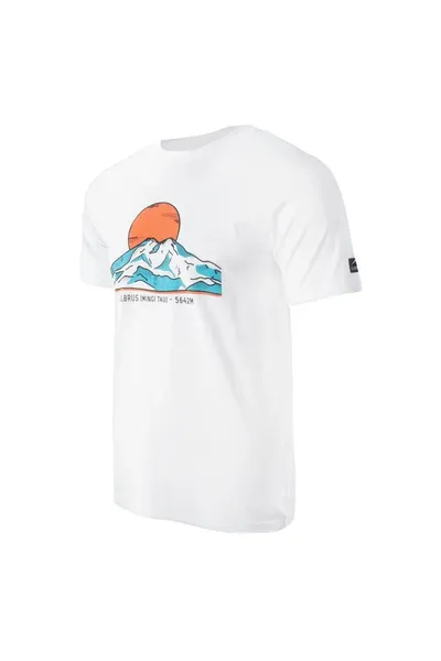 Pánské bílé tričko Elbrus